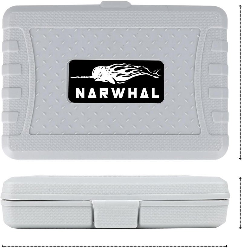 Narwhal مجموعة مفاتيح ألين سداسية طويلة جداً (10 قطع) - مفاتيح سداسية بطول 6" بأحجام قياس 3/8": 3 مم، 4 مم، 4.5 مم، 5 مم، 5.5 مم، 6 مم، 7 مم، 8 مم، 9 مم، و10 مم - Image 2